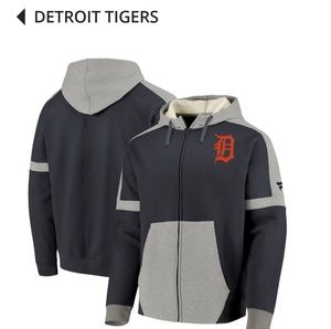🐅 D E T R O I T  T I G E R S  Zip-up Hoodie